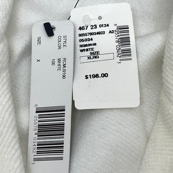 Company Ellen Tracy Snap Close White Knit Sweater Jacket Coat NWT Draw String XL - Picture 4 of 15